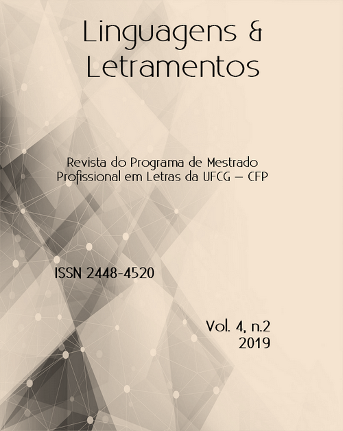 					Visualizar v. 4 n. 2 (2019): Linguagens & Letramentos
				