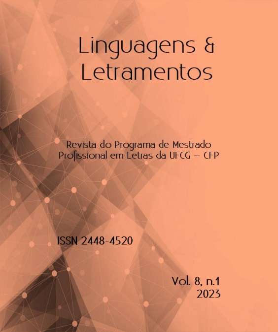 					Visualizar v. 8 n. 1 (2023): Linguagens & Letramentos
				