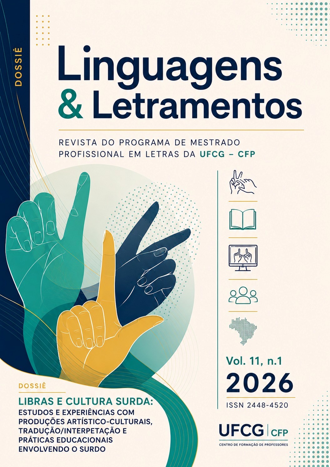 					Visualizar v. 11 n. 1 (2026): Linguagens & Letramentos
				