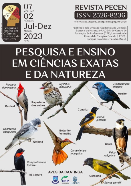 					Visualizar v. 7 n. 2 (2023): Pesquisa e Ensino em Ciências Exatas e da Natureza
				